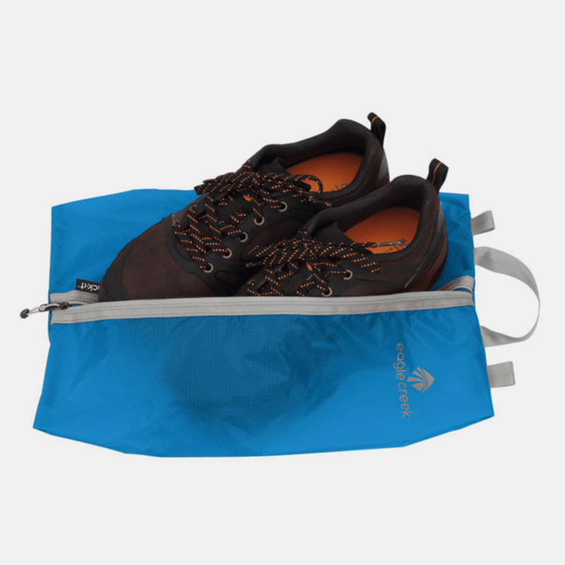 Pack-It Specter&trade; Shoe Sac in Blue andin brilliant 